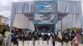 Foto: Kemeriahan Ulang Tahun ke-10 Tahun SMK Negeri 1 Susukan atas inisiasi siswa siswi dan Pendidik.