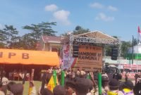 Foto: Kemeriahan Jambore Kwaran lll Purwareja Klampok yang pelaksanaannya di Lapangan Desa Kali Mandi, Purwareja Klampok, Banjarnegara.