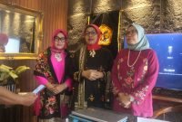 Foto: dari kiri Yennicos, Ketua PBKM DKI Jakarta Suherni Syam, dan Eka Putri Asnita, SS., Ketua PBKM Kota Jakarta Selatan