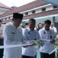 Foto: Suasana Peresmian Pondok Pesantren At-Taubah dengan pengguntingan pita oleh Gus Wahid Jumali,Lc di Rutan Banjarnegara.
