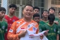 Penaggung Jawab Tim Persibara Liga 4, Rochman Supriyadi , Ia berharap Seleksi ini akan menghasilkan pemain terbaik lokal Banjarnegara.(foto/doc)