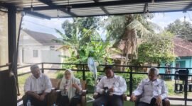 Foto: Bupati Banjarnegara dr. Amalia Desiana saat membuka dialog interaktif bersama awak media dalam kegiatan jumpa pers.