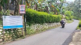 Foto: Ruas Jalan Batas Banjarnegara - Banyum as telah selesai di kerjakan,sebagai jalur terobos an alternatif dari arah Susukan.