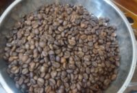 Foto: Brand lokal Sitata, Kopi Cap Kalong, hasil produksi pertanian Desa Panarusan Wetan, Kecamatan Susukan, Kabupaten Banjarnegara.