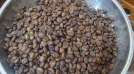 Foto: Brand lokal Sitata, Kopi Cap Kalong, hasil produksi pertanian Desa Panarusan Wetan, Kecamatan Susukan, Kabupaten Banjarnegara.