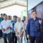 Ditjend PDSPKP Erwin Dwiyana, SPI, Msc saat memberikan sambutan di peresmian Pasar Ikan Lengkong.(Dok.Bas/beritafakta.id).