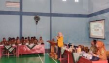 Foto: Prosesi Pelepasan KKN Unsoed 2026 di Gedung Serba Guna Desa Gumelem Wetan. (Dok. Bas/Berita Fakta).