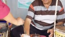 Fhoto: Usaha Dawet Ayu asli yang Legend Hj.Munarjo, yang berada di Jalan Dipayudha, Kota Banjarnegara.(Dok.Kominfo Bna).