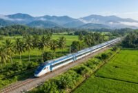 Ilustrasi pengoperasian The East Cost Rail Link (ECRL). Sumber: https://www.ecrlmalaysia.com/