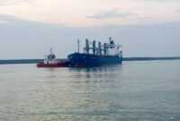 Pengiriman Batubara dari PT Bukit Asam ke PLTU Adipala, Cilacap menggunakan Vessel WGM 9501