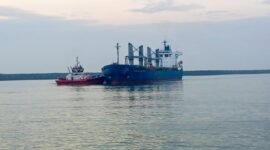 Pengiriman Batubara dari PT Bukit Asam  ke PLTU Adipala, Cilacap menggunakan Vessel WGM 9501