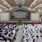 Ada 1059 calon jemaah haji di kumpulkan di Ballroom Surya Park untuk melaksanakan manasik haji.(Dok.Kominfo Bna)