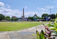 foto: Alun-alun kota Banjarnegara tempat untuk menunaikan sholat Idul fitri 1447 hijriah.(Dok.Kominfo Bna)