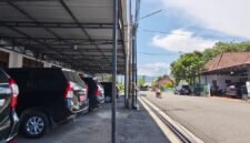 Foto : Nampak mobil dinas berderet di garasi milik Pemkab Banjarnegara.(Dok.Kominfo Bna)