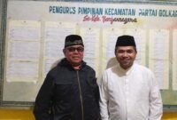 foto: Fery Wawan Cahyono Anggota DPRD Jateng dari Fraksi Golkar, Ketua DPD Golkar dan H.Bawono Anggota Struktural Partai Golkar saat bukber di Kantor DPC Banjarnegara.(Dok.Berita Fakta)
