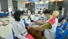 Situasi para calon paskibraka Kabupaten Banjarnegara saat pelaksanaan pengecekan kesehatan.(Dok Kominfo/Beritafakta.id)
