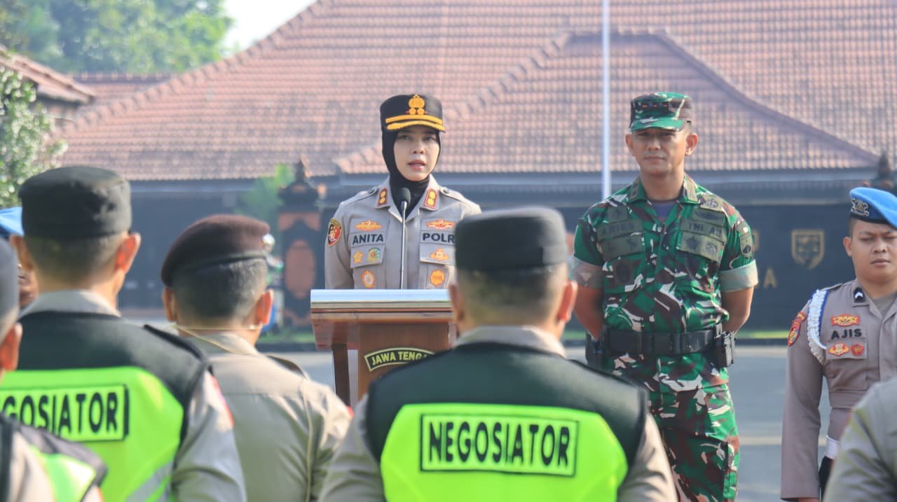 Simulasi Latihan Kesiapan Kesatuan Hadapi Kontijensi Di Purbalingga