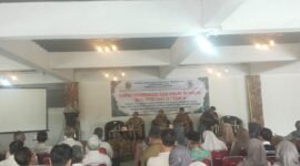 Suasana acara Hallal Bihalal 20 BUMDESMA LKD se-Banjarnegara di Surya Yudha ll bersama Bupati Amalia Desiana.(Dok.Beritafakta.id)