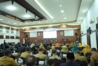 Photo: Suasana sidang paripurna LKPJ Bupati tahun Anggaran 2025 di Gedung DPRD Kabupaten Banjarnegara.(Dok.Kominfo/BeritaFakta.id)