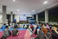  Photo: Malam Literasi di Disarpus Banjarnegara, dengan menonton karya film indie Di Hyang, Negeri di Atas Awan serta Banjarnegara Surga Punya Cerita.(Dok Kominfo/BeritaFakta.id)