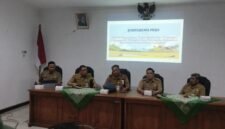 Konferensi  Pers Penyampaian Pemkab Banjarnegara melalui Pj Sekda Tursiman dan OPD terkait ke publik terkait dengan Polemik Penjaringan Perangkat Desa Purwasaba pada 2 januari- 12 Februari 2026.(Dok.beritafakta.id)