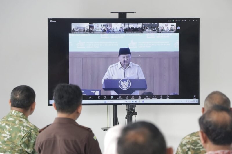 Secara melalui zom dengan Presiden RI Prabowo Subiyanto, ada 78 Titik KDMP yang sudah siap oprasional dari 181 titik di Kabupaten Banjarnegara.(Dok Kominfo Bna/Berita fakta.id)