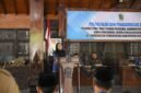 Bupati Banjarnegara dr Amalia Desiana saat mengisi acara sambutan pelantikan dan pengangkatan ASN di jajaran Pemkab Banjarnegara.(Dok.Berita Fakta.id)