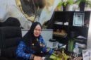 Kasat Pol PP Kabupaten Banjarnegara Fajar Nidaul Syarifah,AP,MH saat membuka berada Ruangan nya.(Dok.Berita Fakta.id)