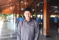 Ketua Komisi l DPRD Banjarnegara Bidang Pemerintahan Isnan Rijadi dari Fraksi Partai Amanat Nasional(Pas) setelah wawancara di acara Rotasi dan pelantikan ASN di Pendopo Dipayudha Adigraha.(Dok.Berita Fakta.id)