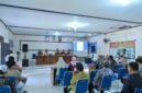 Suasana sosialisasi Regulasi Pengangkatan Perangkat Desa Purwasaba, di Aula Kantor Kecamatan Mandiraja, nampak camat dan OPD Terkait Hadir di acara ini.(Dok.Kominfo/Berita Fakta id)
