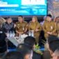 Kunjungan Gubernur Jateng  Ahmad Lutfi dalam acara Gerakan Pangan Murah Pemkab Banjarnegara di Desa Gumiwang.(Dok Kominfo Bna)