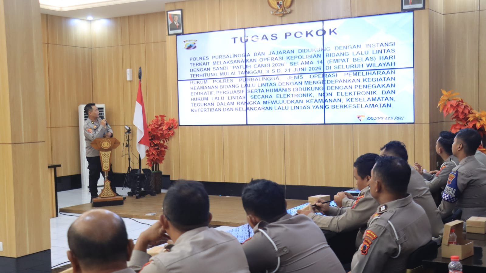 Siap Gelar Operasi Patuh Candi 2026 di Purbalingga