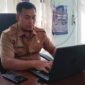 Ibnu Adi Subagyo, S.STP, MAP Kabid Penagihan dan Pelaporan Pendapatan Daerah BPPKAD Banjarnrgara saat berada di ruangannya.(Dok.Berita Fakta.id)