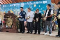 Bupati Banjarnegara Amalia Desiana resmi membuka Dieng Culture Festival(DCF) di Pendopo Dipayudha Adigraha.(Dok.Kominfo Bna/Berita Fakta.id)