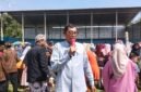 Martoyo S.sos saat berada di lapangan Maero Koco dalam pelaksanaan Perayaan tahun Jawa atau Sadran 2026, Desa  Kemranggon, Kecamatan Susukan, Kabupaten Banjarnegara.(Dok.Bas/Berita Fakta.id)