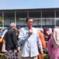 Martoyo S.sos saat berada di lapangan Maero Koco dalam pelaksanaan Perayaan tahun Jawa atau Sadran 2026, Desa  Kemranggon, Kecamatan Susukan, Kabupaten Banjarnegara.(Dok.Bas/Berita Fakta.id)