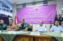 Kepala Kejari Banjarnegara, Fitriansyah Akbar, S.H., M.H., didampingi Komisaris PT BPR BKK Mandiraja (Perseroda), Aditya Agus Satria, dalam siaran pers yang digelar di Banjarnegara, (Foto/doc.bkk)