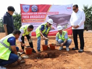 Pemkab Bekasi Dukung Pembangunan GOR Voli Bintang Mahameru Tirta Bhagasasi