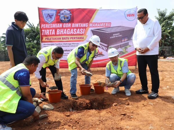 Pemkab Bekasi Dukung Pembangunan GOR Voli Bintang Mahameru Tirta Bhagasasi