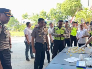 Polres Brebes Laksanakan Gaktibplin dan Tes Urine, Seluruh Personel Dinyatakan Negatif