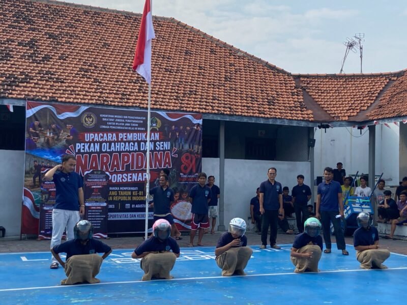 Lapas Brebes resmi buka PORSENAP 2026. Foto: istimewa