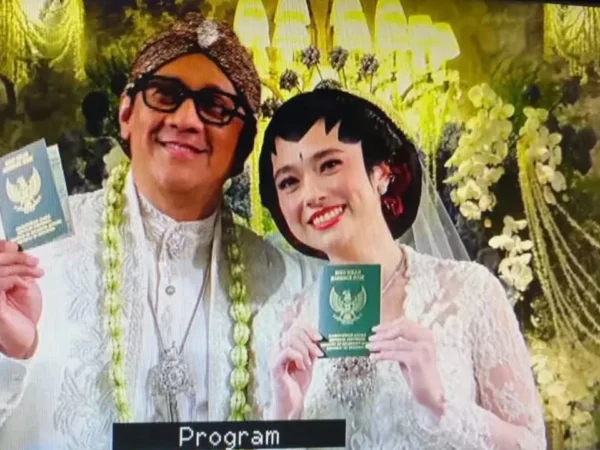 Andre Taulany Resmi Menikah dengan Amanda Rigby, Akad Digelar Intim Bernuansa Jawa
