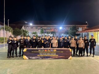 Rutan Batam Bersama APH Gelar Razia Gabungan, Tes Urine Petugas dan Warga Binaan Negatif
