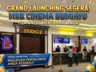 Segera di Launching MSB Cinema Bumiayu, Film Avengers: Endgame Encore Siap Menghibur