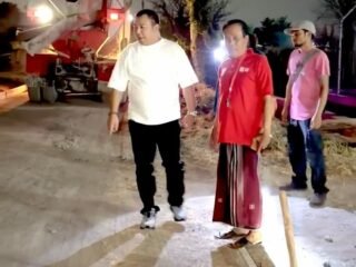 26 Tahun Jalan Rusak, Kini Sudah Dibangun Cor, Pamor Wicaksono: Ucapkan Terimakasih Bupati Paramitha Widya Kusuma