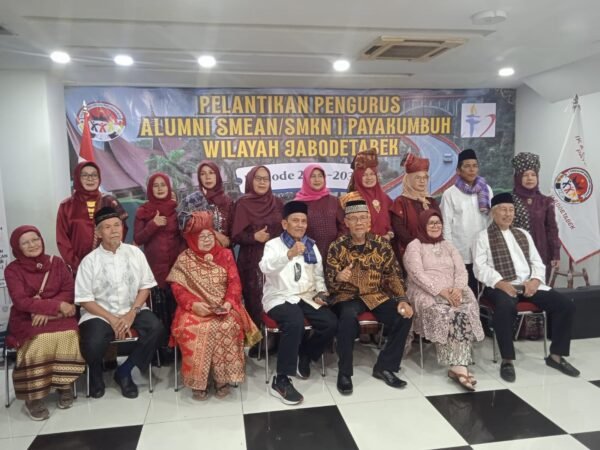 Pengurus IKA SMEAN/SMKN 1 Payakumbuh Jabodetabek Periode 2026–2030 Resmi Dikukuhkan, Usung Semangat “Basamo Kito di Maso-Maso Tuo”