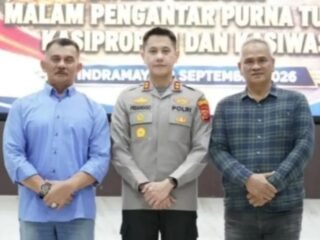 Polres Indramayu Gelar Silaturahmi Bersama Awak Media, Lepas Purna Tugas Kasipropam dan Kasiwas