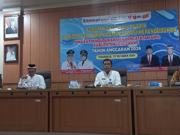 Disdukcapil Kabupaten Tangerang Perkuat Standar Pelayanan Adminduk 2026