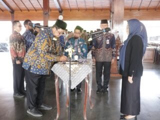 Lima Pejabat Pimpinan Tinggi Pratama Pemkab Banjarnegara Dilantik