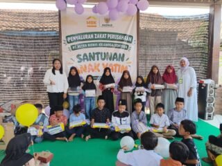 MBK Ventura Gandeng OJK Edukasi Warga, Peduli Anak Yatim dan Ekonomi Keluarga